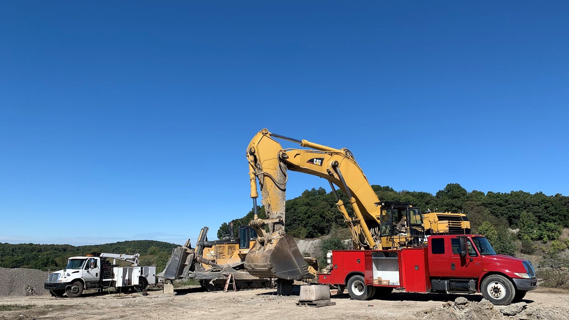 Heavy equipment repair